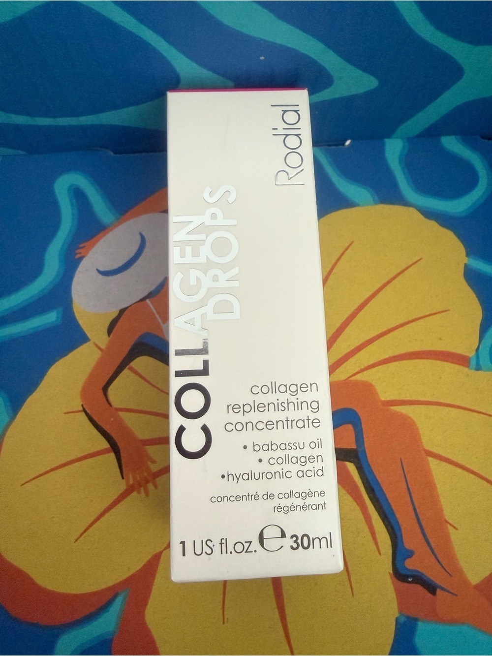 Rodial White Box with Black Barcode